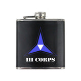 Full Color Army Unit 6 oz. Flask with Wrap Flasks SMFlask.0176