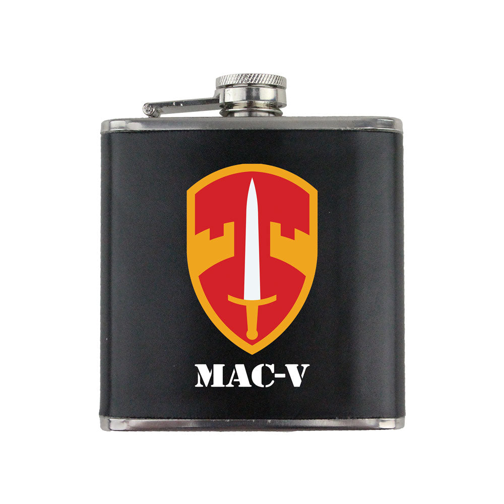 Full Color Army Unit 6 oz. Flask with Wrap Flasks SMFlask.0177