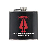 Full Color Army Unit 6 oz. Flask with Wrap Flasks SMFlask.0182