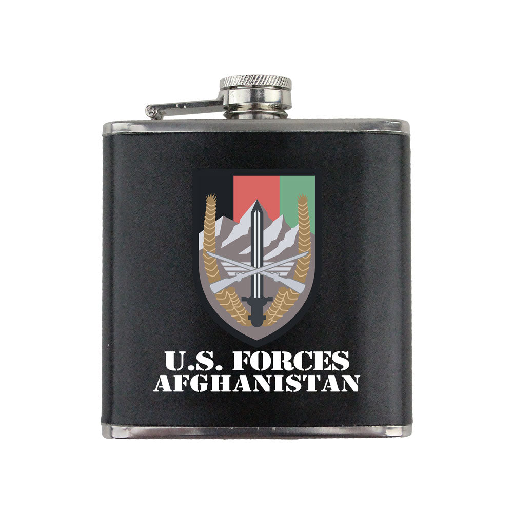 Full Color Army Unit 6 oz. Flask with Wrap Flasks SMFlask.0183