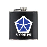 Full Color Army Unit 6 oz. Flask with Wrap Flasks SMFlask.0184