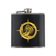 Domain of the Golden Dragon 6 oz. Flask with Wrap Flasks 