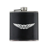 Army Badge 6 oz. Flasks with Wrap Flasks SMFlask.0288