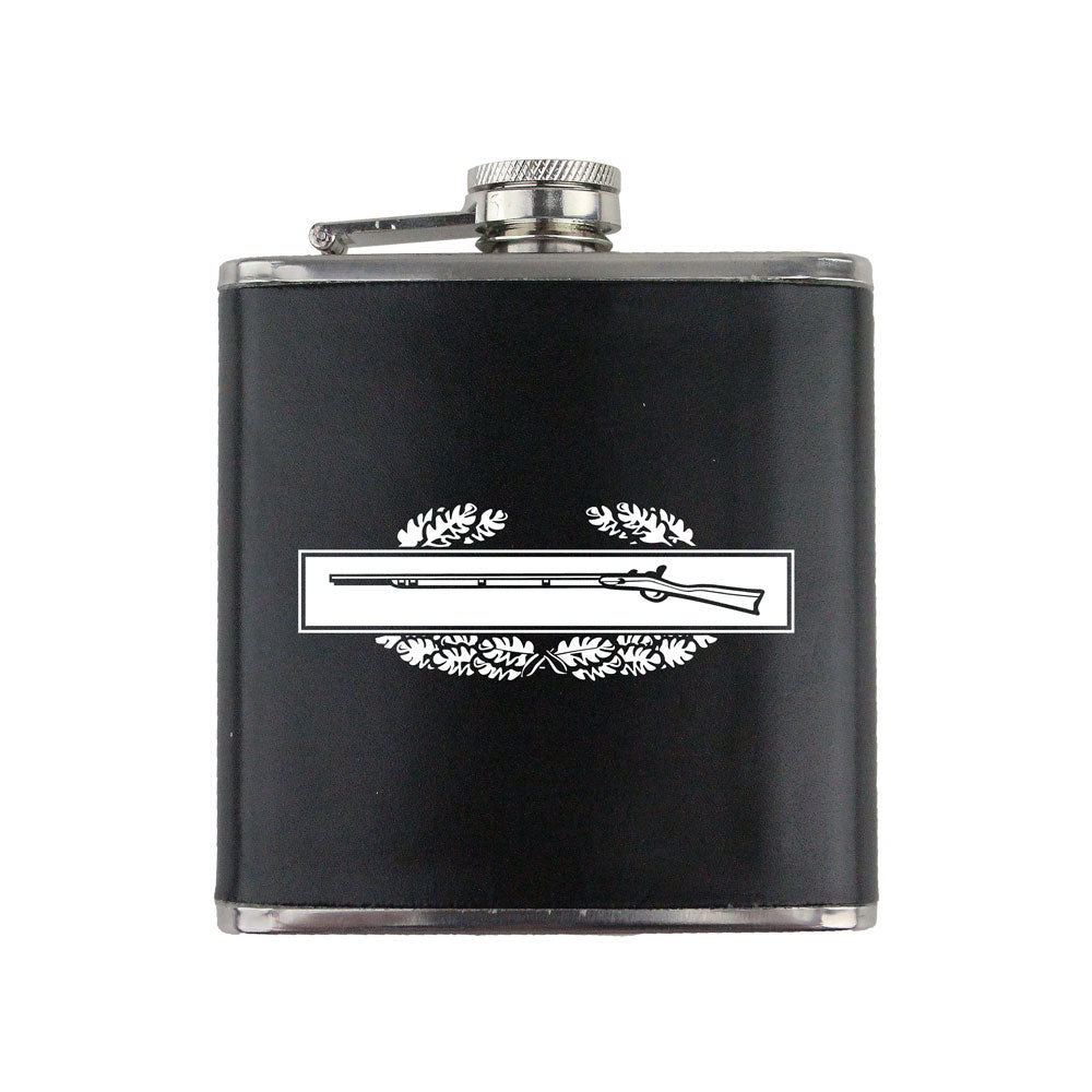 Army Badge 6 oz. Flasks with Wrap Flasks SMFlask.0290