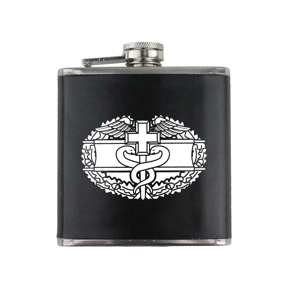 Army Badge 6 oz. Flasks with Wrap Flasks SMFlask.0291