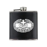 Army Badge 6 oz. Flasks with Wrap Flasks SMFlask.0291