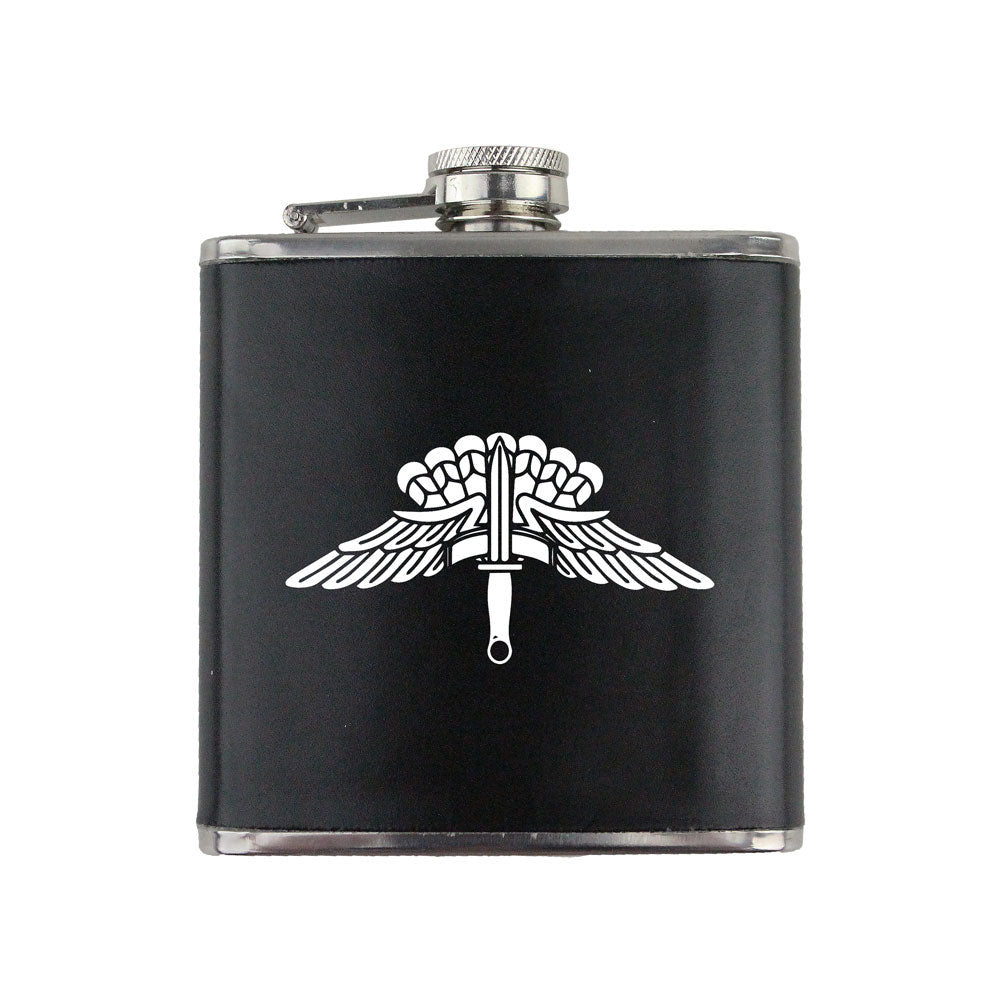 Army Badge 6 oz. Flasks with Wrap Flasks SMFlask.0293