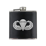 Army Badge 6 oz. Flasks with Wrap Flasks SMFlask.0294