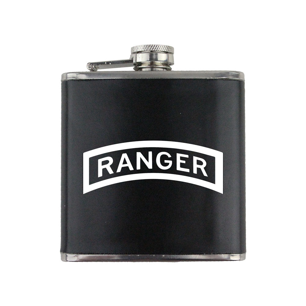 Army Badge 6 oz. Flasks with Wrap Flasks SMFlask.0296