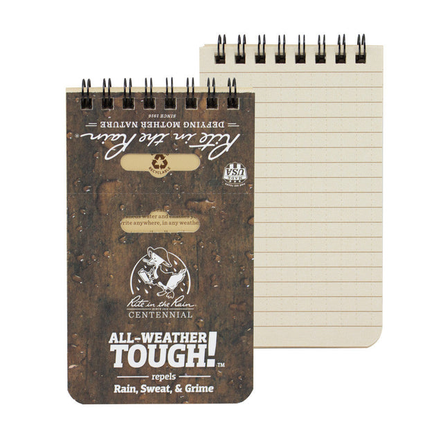 Rite in the Rain All-Weather Tactical Pocket 3" x 5" Notebook Field Manuals and Stationery 