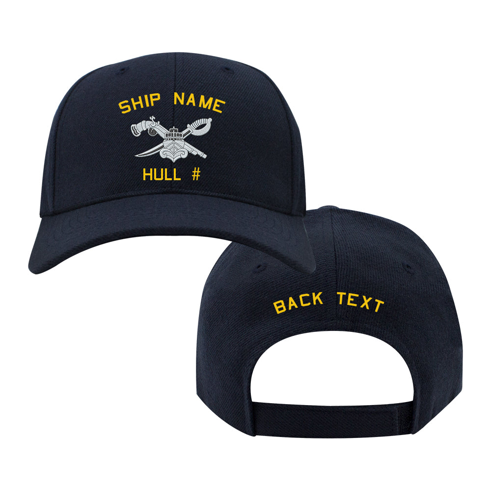 U.S. Navy Custom Ship Cap - SWCC Basic Hats and Caps 