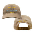 US Navy Custom Ship Cap - Coyote - Shenandoah Class Destroyer Tender Hats and Caps SHENANDOAH.COY