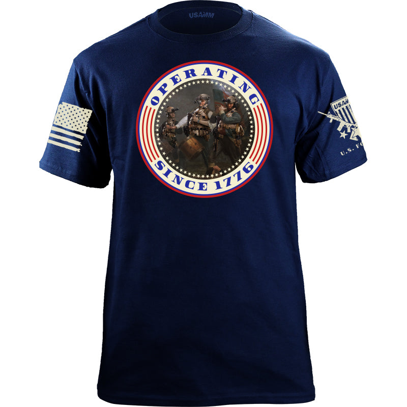 Spirit of 1776 Operating since 1776 T Shirt USAMM