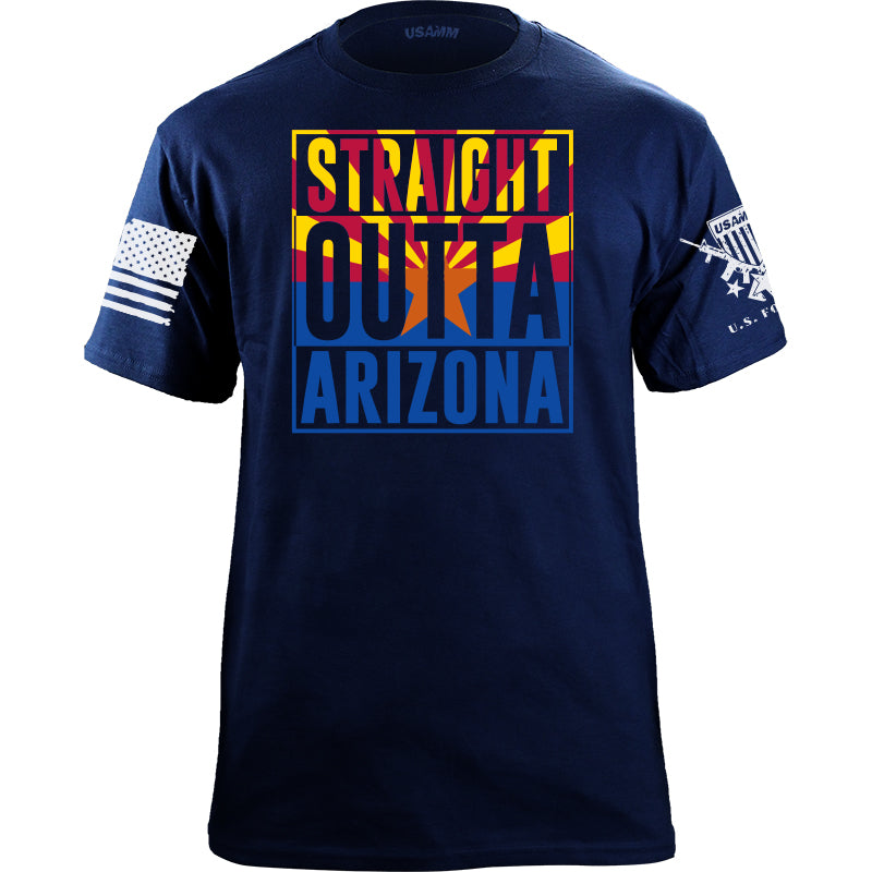 Straight Outta Arizona T-Shirt Shirts YFS.7.020.1.NYT.1