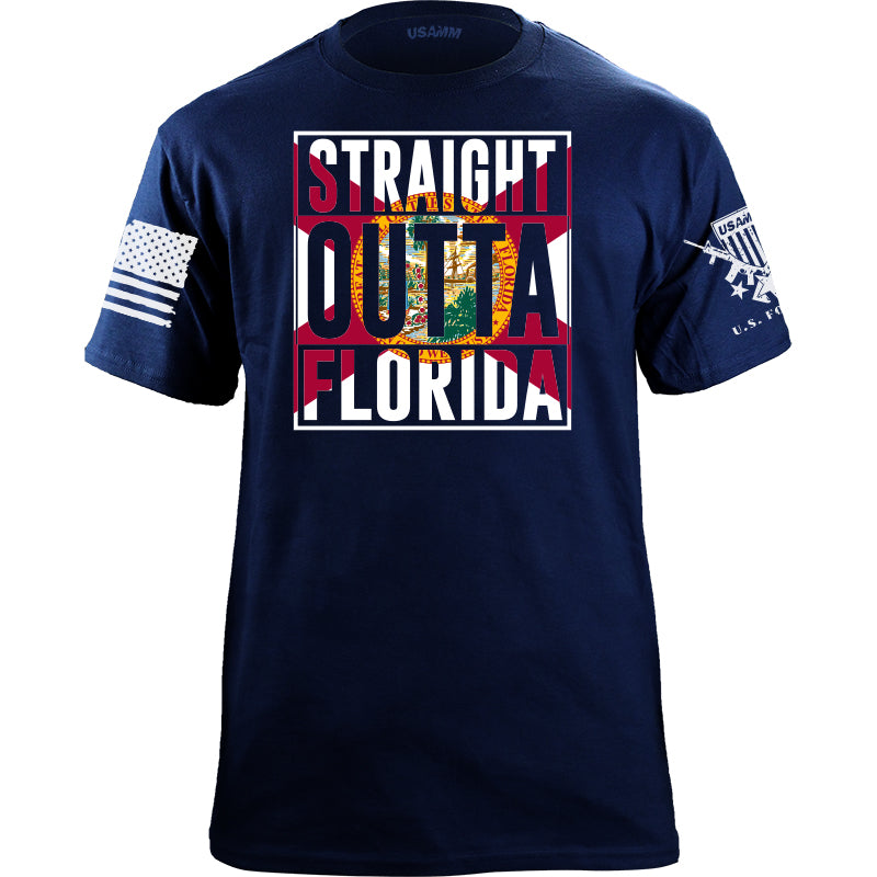 Straight Outta Florida T-Shirt Shirts YFS.7.016.1.NYT.1