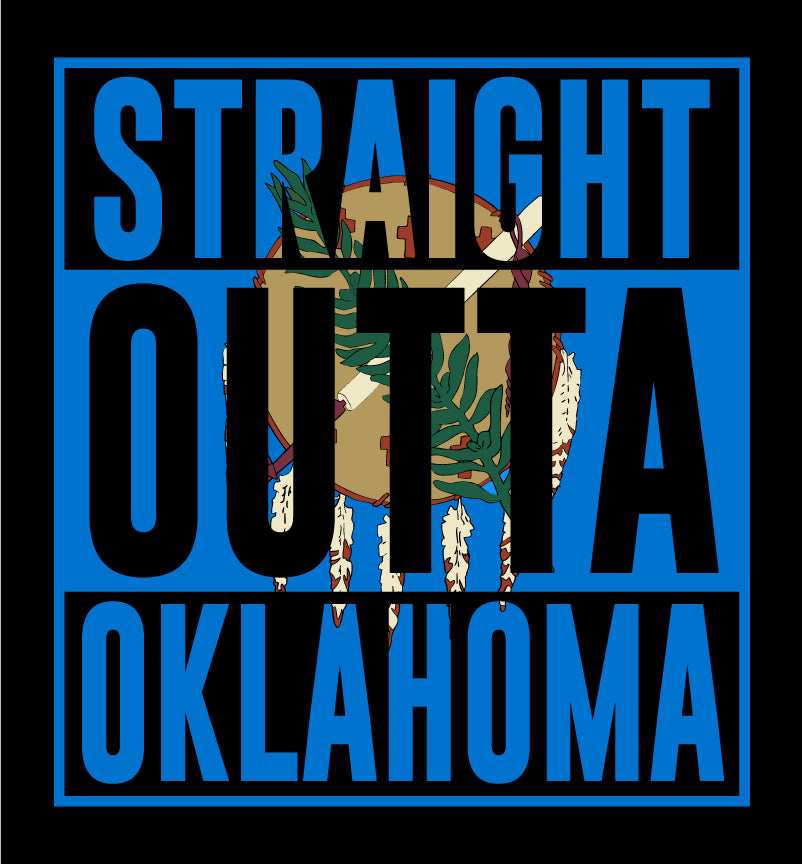 Straight Outta Oklahoma T-Shirt Shirts 