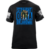 Straight Outta Oklahoma T-Shirt Shirts YFS.7.018.1.BKT.1