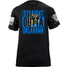 Straight Outta Oklahoma T-Shirt Shirts YFS.7.018.1.BKT.1