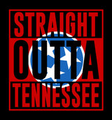 Straight Outta Tennessee T-Shirt Shirts 