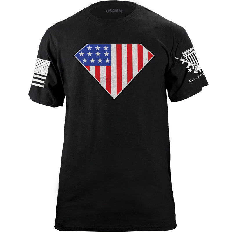 Super Patriot USA T-shirt Shirts YFS.3.005.1.BKT.1