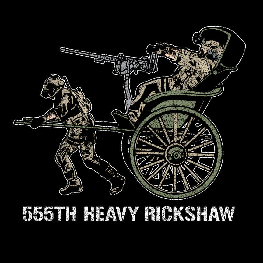 555th Tactical Rickshaw T-Shirt Shirts 