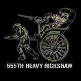 555th Tactical Rickshaw T-Shirt Shirts 