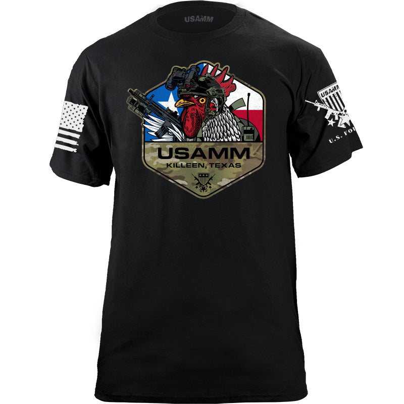 Tactical Rooster Polygon Texas T-Shirt Shirts YFS.6.003.1.BKT.1