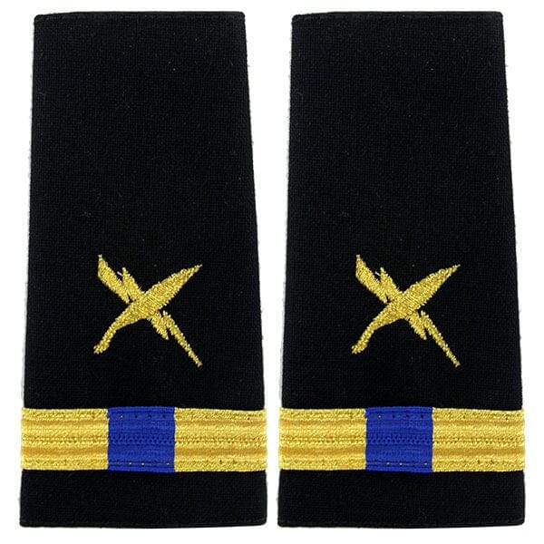 Navy Soft Shoulder Marks - Cryptology Technician - Sold in Pairs Rank 85983