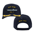 US Navy Custom Ship Cap - Captain Scrambled Eggs - Wolverine Class Carrier WWII Hats and Caps 