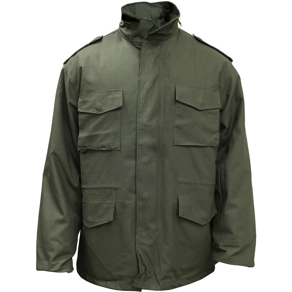 OD Green M-65 Field Jacket with Liner Tactical Outerwear ACU-1113