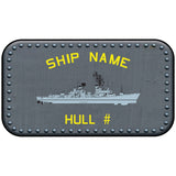 U.S. Navy Custom Ship Sticker Stickers and Decals Adams.sticker