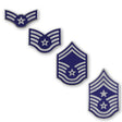 Air Force - Blue Enameled Rank Rank 