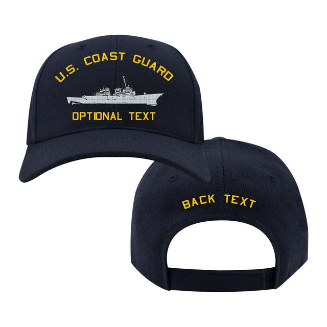 Coast Guard Custom Ship Cap - Arleigh Burke Class Destroyer Ship Hats and Caps 