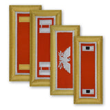 Army Female Shoulder Boards - Signal Rank 