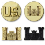 Army Engineer Branch Insignia - Officer and Enlisted Badges 