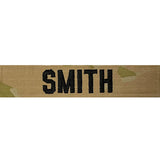 Embroidered Name Tapes and Helmet Bands Embroidered Name / Branch Tapes NAMETAPE-MCAM