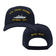 Coast Guard Custom Ship Cap - Avenger Class Mine Countermeasure Ship Hats and Caps 