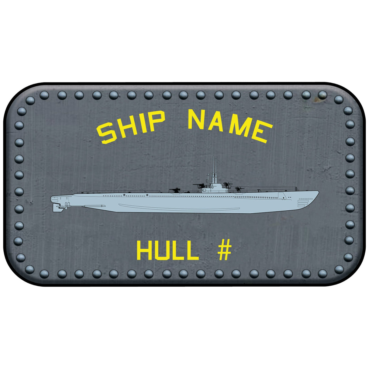 U.S. Navy Custom Ship Sticker Stickers and Decals Balao.sticker