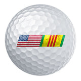 American Flag Vietnam Service Ribbon Blend Golf Ball Set Golf Balls 