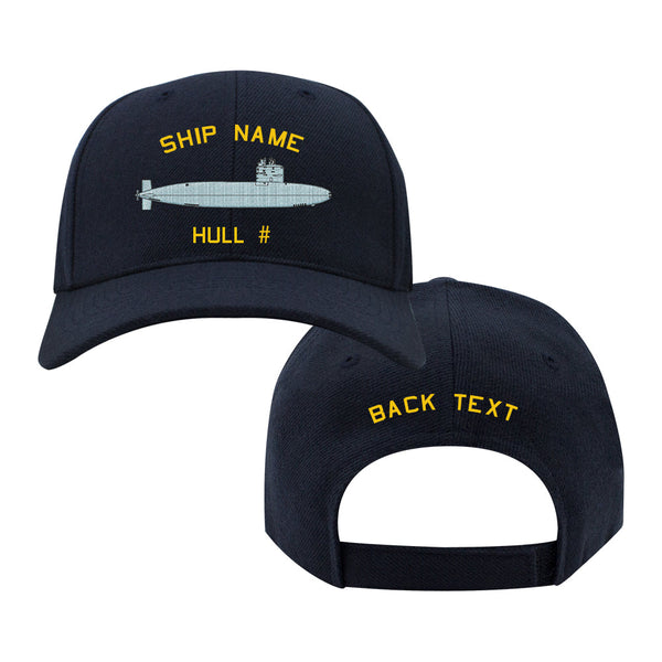 U.S. Navy Custom Ship Cap - Barbel Class Submarine | USAMM