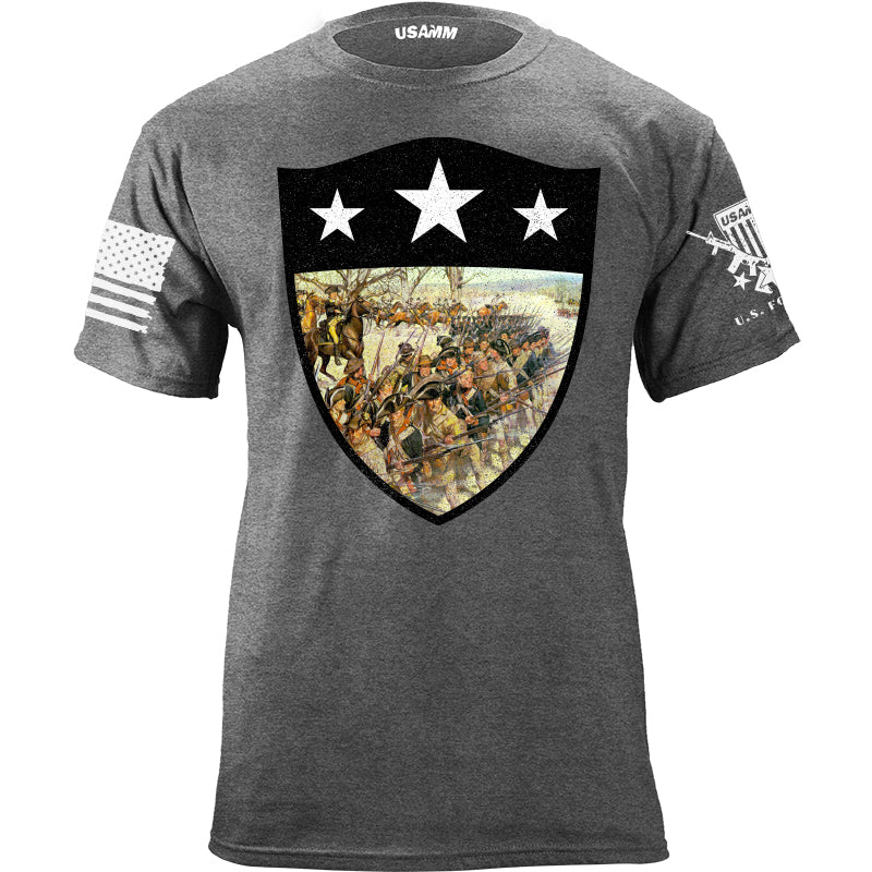 Battle of Guilford Courthouse Shield T-Shirt Shirts YFS.3.024.1.HGT.1