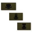 Coast Guard Embroidered Subdued Collar Insignia Enlisted Rank Rank 