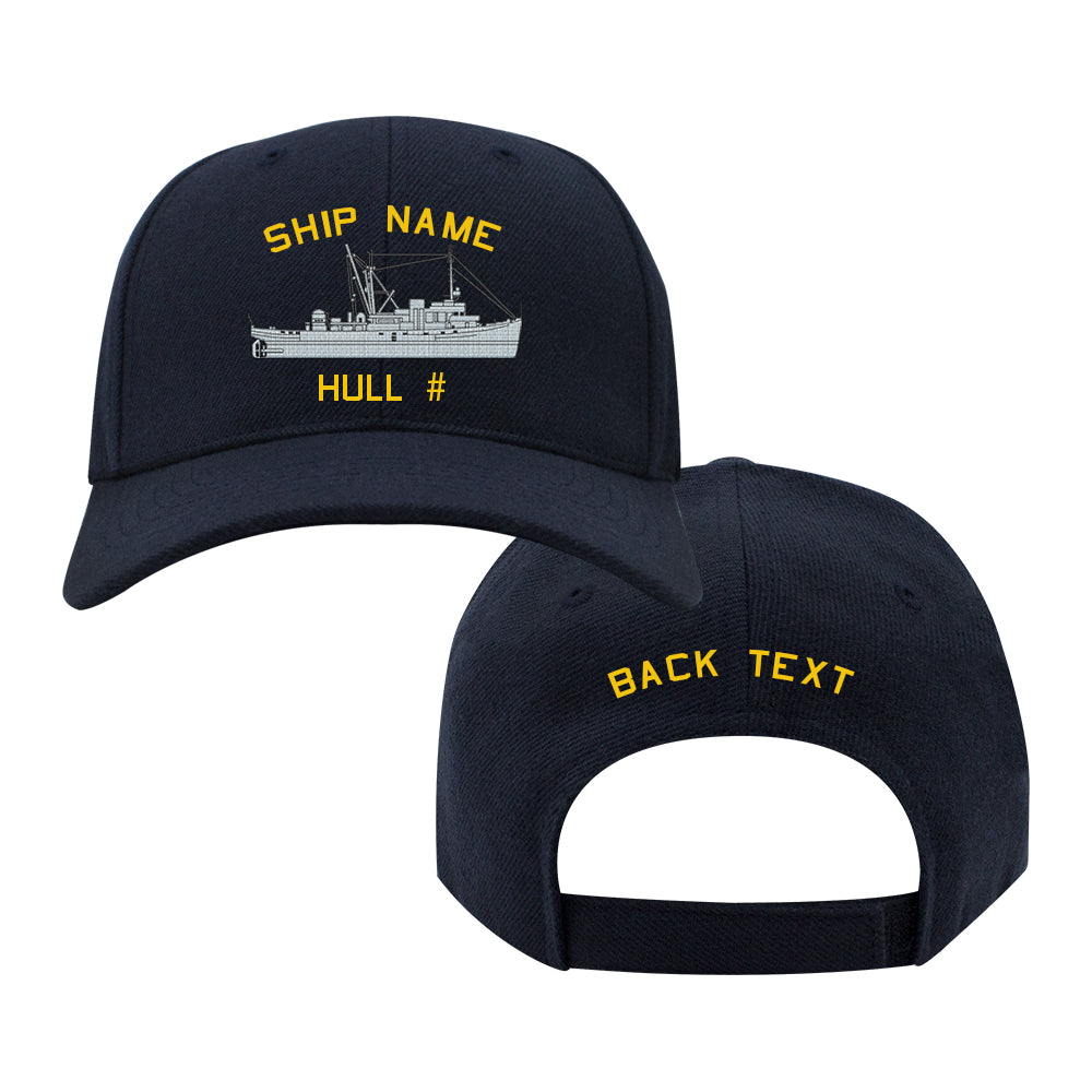 U.S. Navy Custom Ship Cap - Chanticleer Class Sub Rescue Hats and Caps 