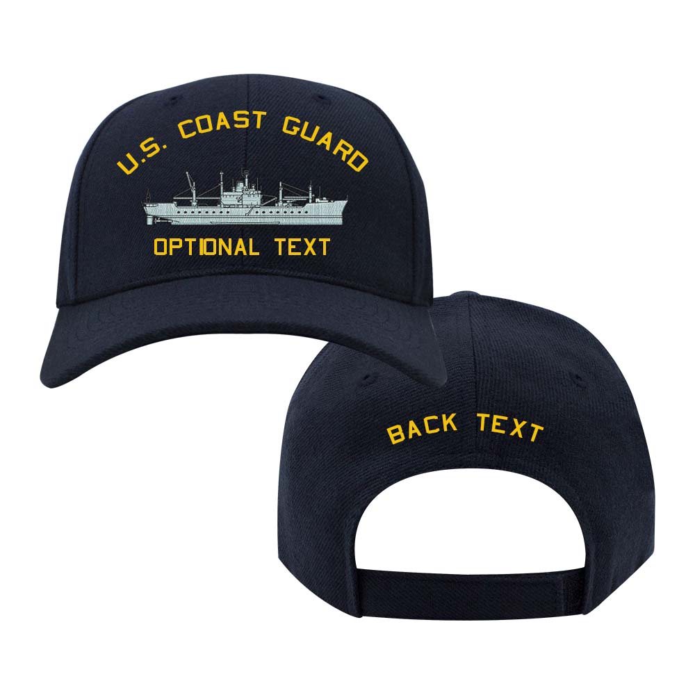 Coast Guard Custom Ship Cap - Charleston Class Amphibious Cargo Ship Hats and Caps 