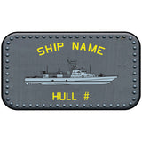 U.S. Navy Custom Ship Sticker Stickers and Decals Cyclone.sticker