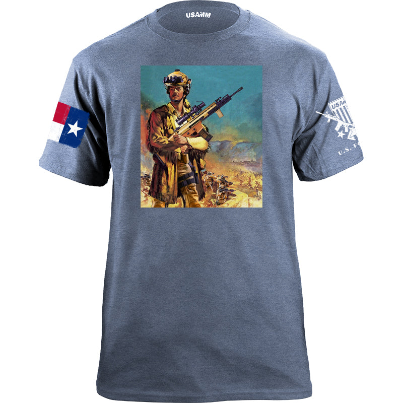 Copy of Tactical Davy Crockett Square T-Shirt Shirts 