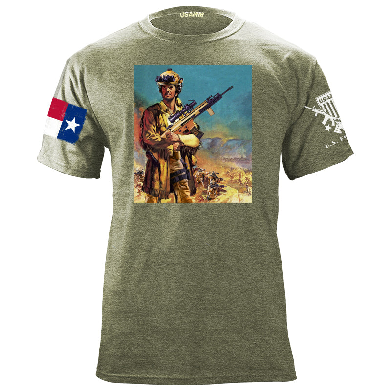 Copy of Tactical Davy Crockett Square T-Shirt Shirts 