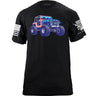 USA FLAG Jeep T-Shirt Shirts YFS.3.087.1.BKT.1