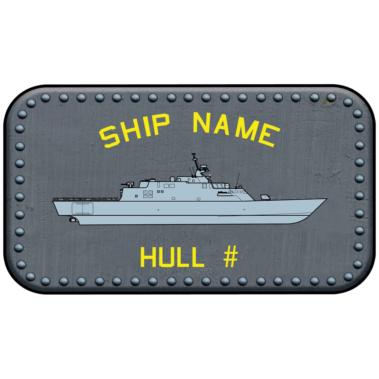 U.S. Navy Custom Ship Sticker Stickers and Decals Freedom.sticker