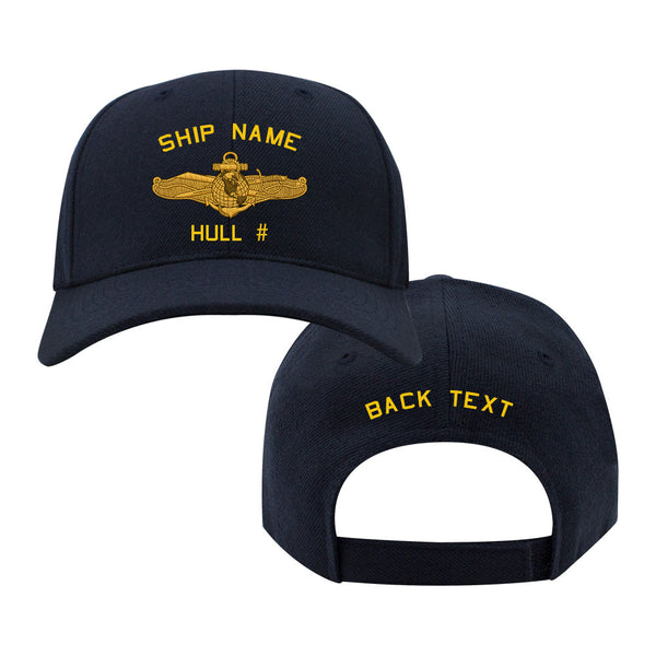 Navy Cap Information Warfare Insignia Officer USAMM